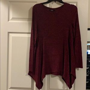 Very beautiful red long sleeve shirt